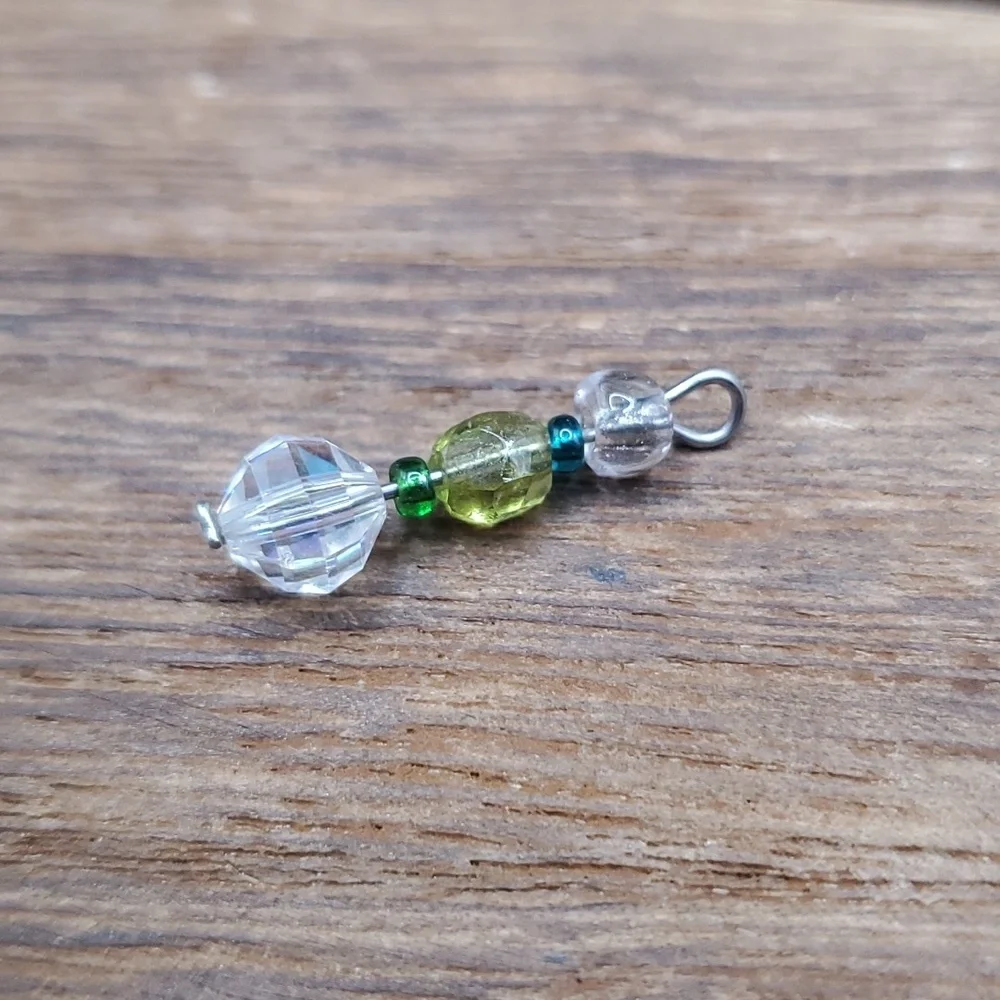 Peridot‎ crystal clear pendant